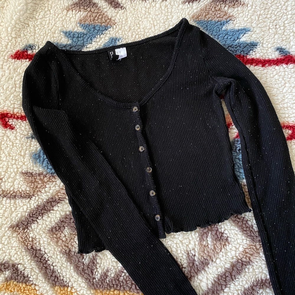 🌞Girls black cardigan